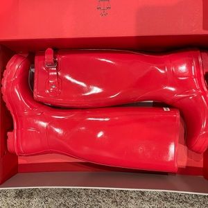 Coral Tall Hunter Boots